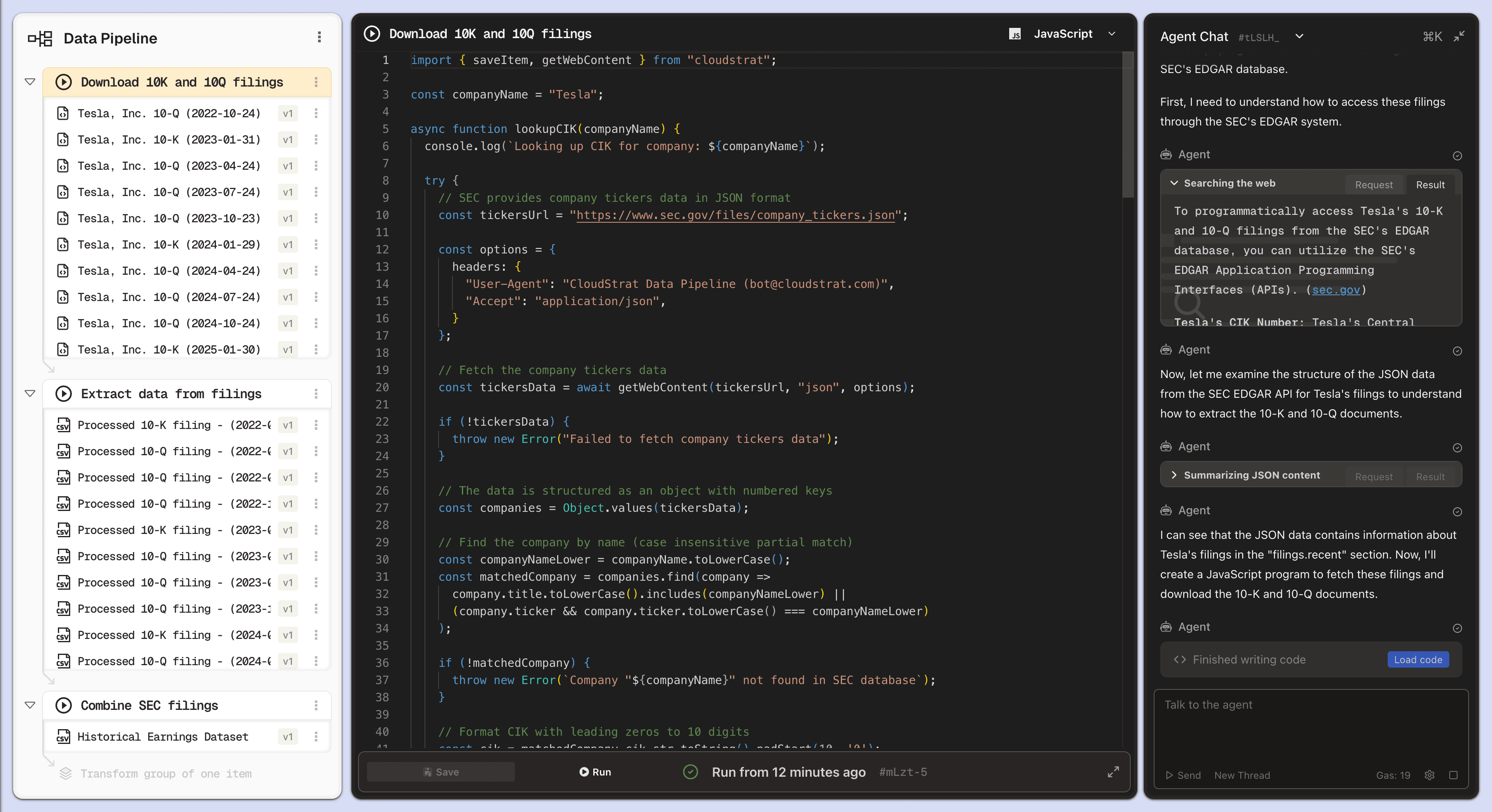 CloudStrat Screenshot